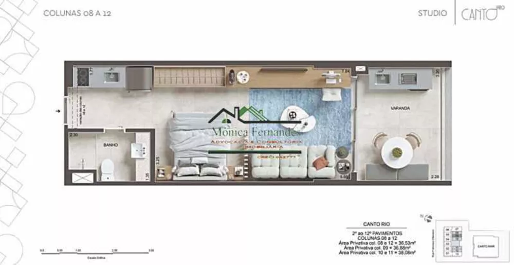Loft, 38 m² - Foto 8