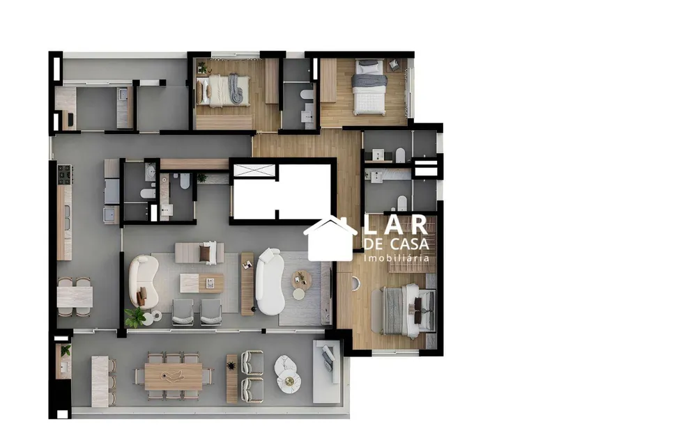 Apartamento, 3 quartos, 169 m² - Foto 10