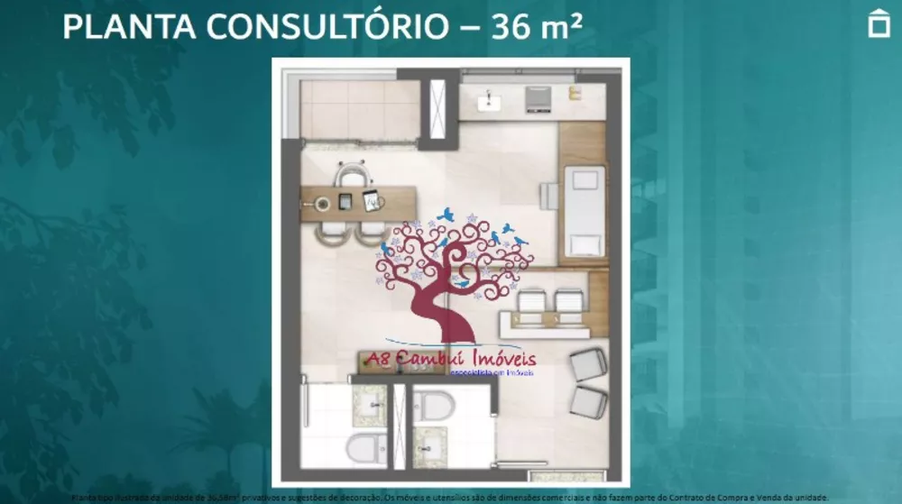 Sala-Conjunto, 47 m² - Foto 9