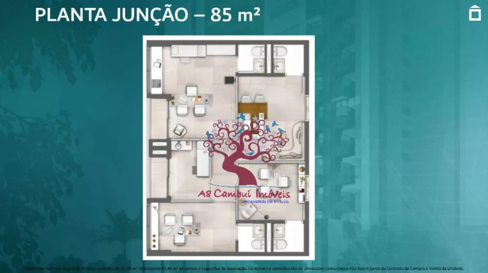 Sala-Conjunto, 47 m² - Foto 35
