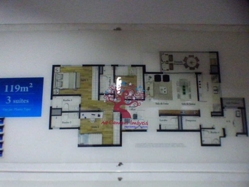 Apartamento à venda com 3 quartos, 115m² - Foto 2