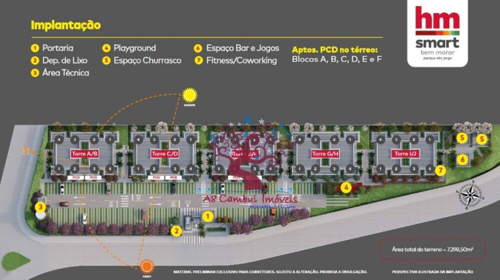 Apartamento à venda com 2 quartos, 37m² - Foto 2