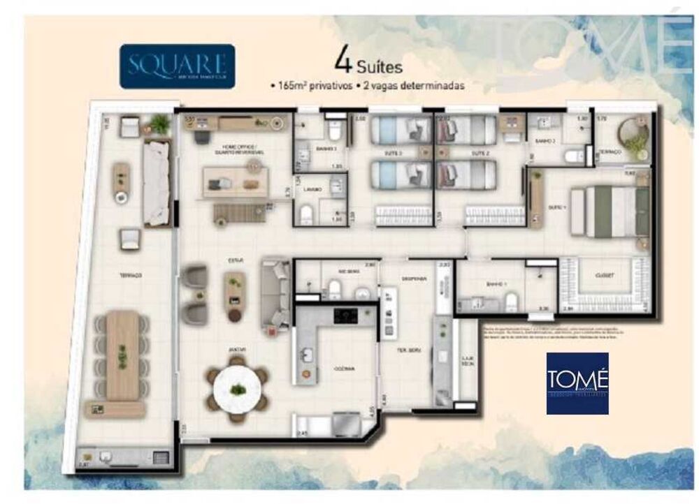 Cobertura, 4 quartos, 248 m² - Foto 9
