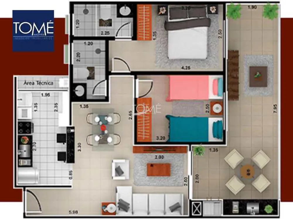 Apartamento, 2 quartos, 78 m² - Foto 15