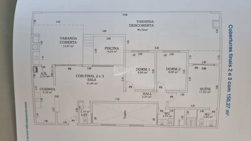 Cobertura, 3 quartos, 150 m² - Foto 24