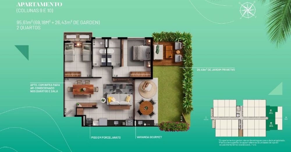 Apartamento, 2 quartos, 95 m² - Foto 10