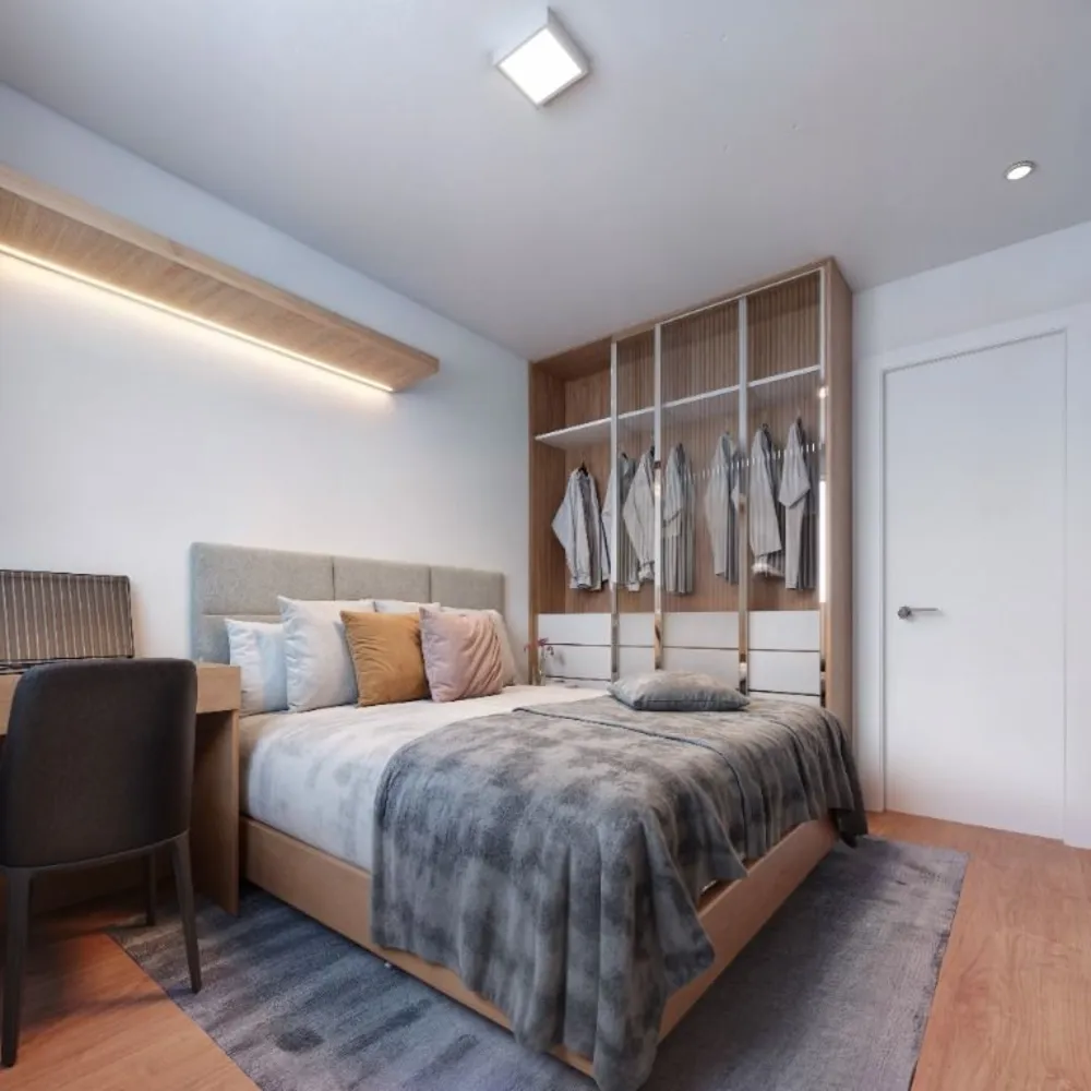 Apartamento, 2 quartos, 45 m² - Foto 2