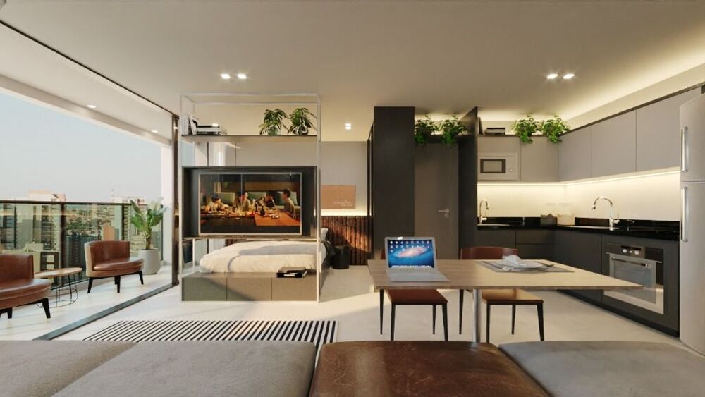Apartamento, 1 quarto, 37 m² - Foto 1