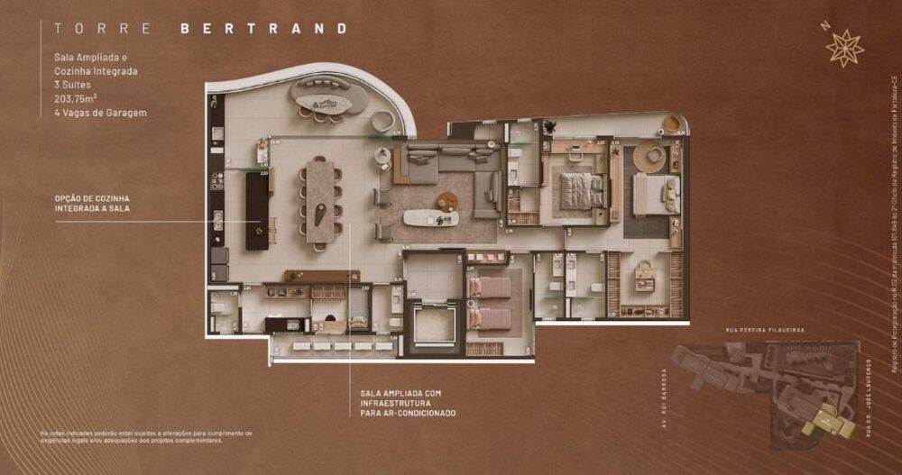 Apartamento, 3 quartos, 203 m² - Foto 8