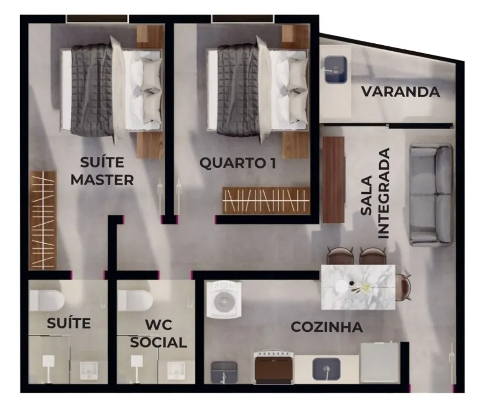 Cobertura, 2 quartos, 131 m² - Foto 8