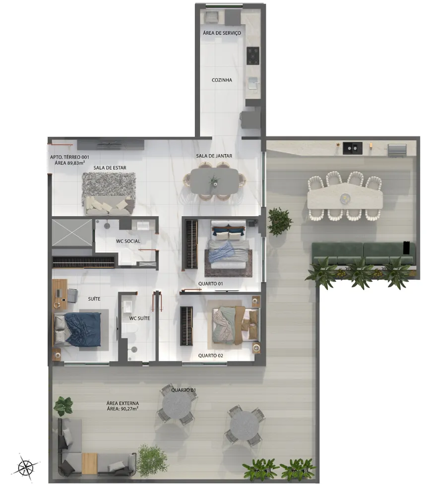 Apartamento, 3 quartos, 81 m² - Foto 12