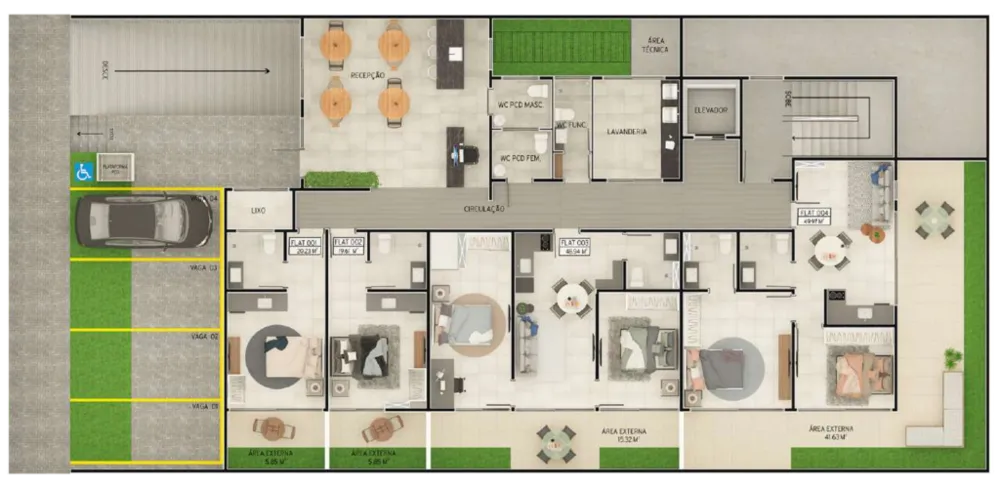 Apartamento, 2 quartos, 64 m² - Foto 6