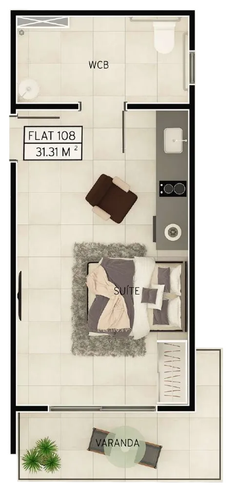 Apartamento, 2 quartos, 64 m² - Foto 12
