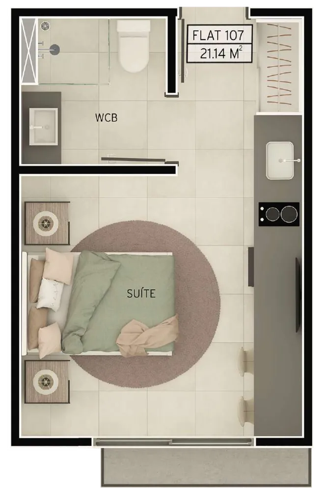 Apartamento, 2 quartos, 64 m² - Foto 8