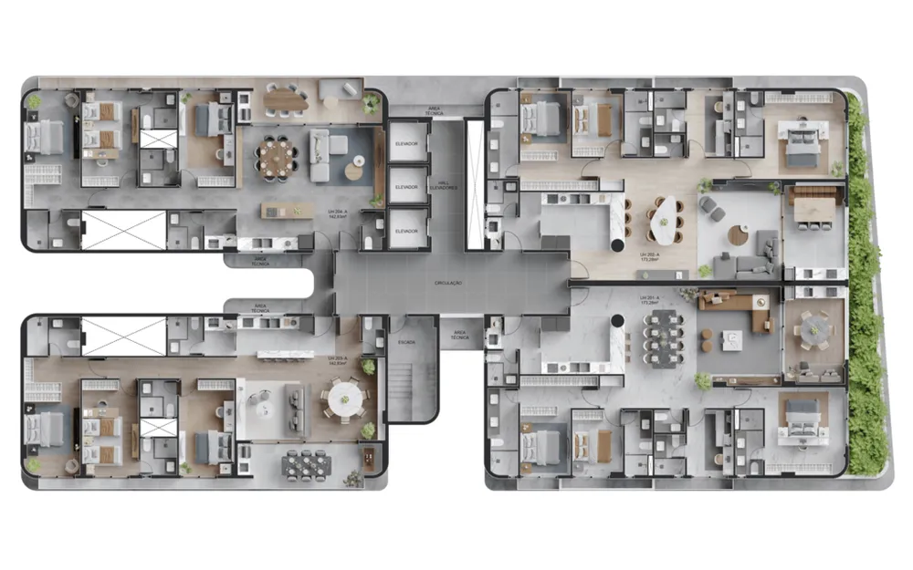 Apartamento, 3 quartos, 241 m² - Foto 12
