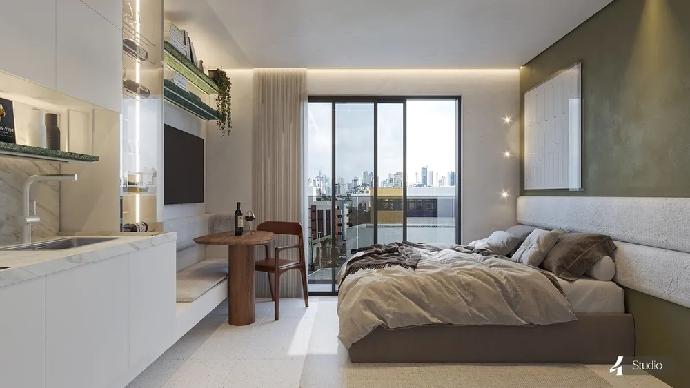 Apartamento, 1 quarto, 17 m² - Foto 5