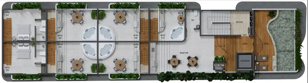 Apartamento, 1 quarto, 19 m² - Foto 14