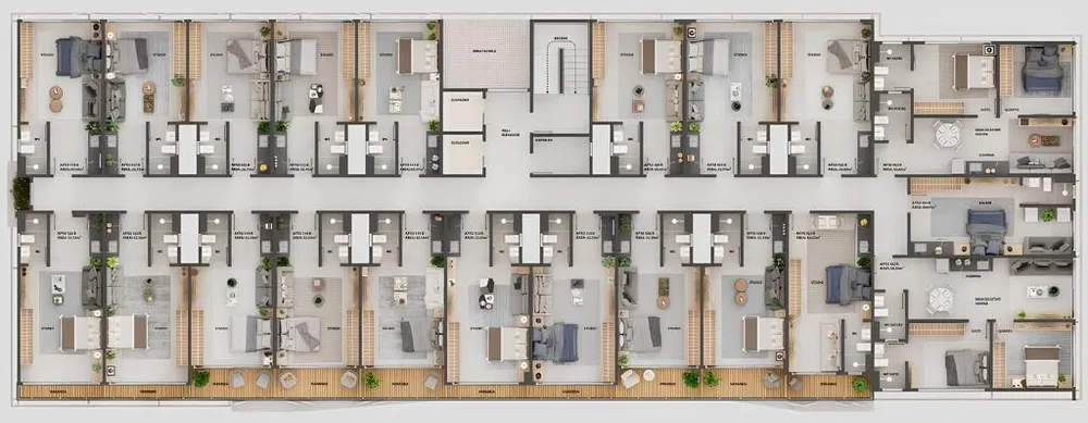Apartamento, 1 quarto, 33 m² - Foto 16