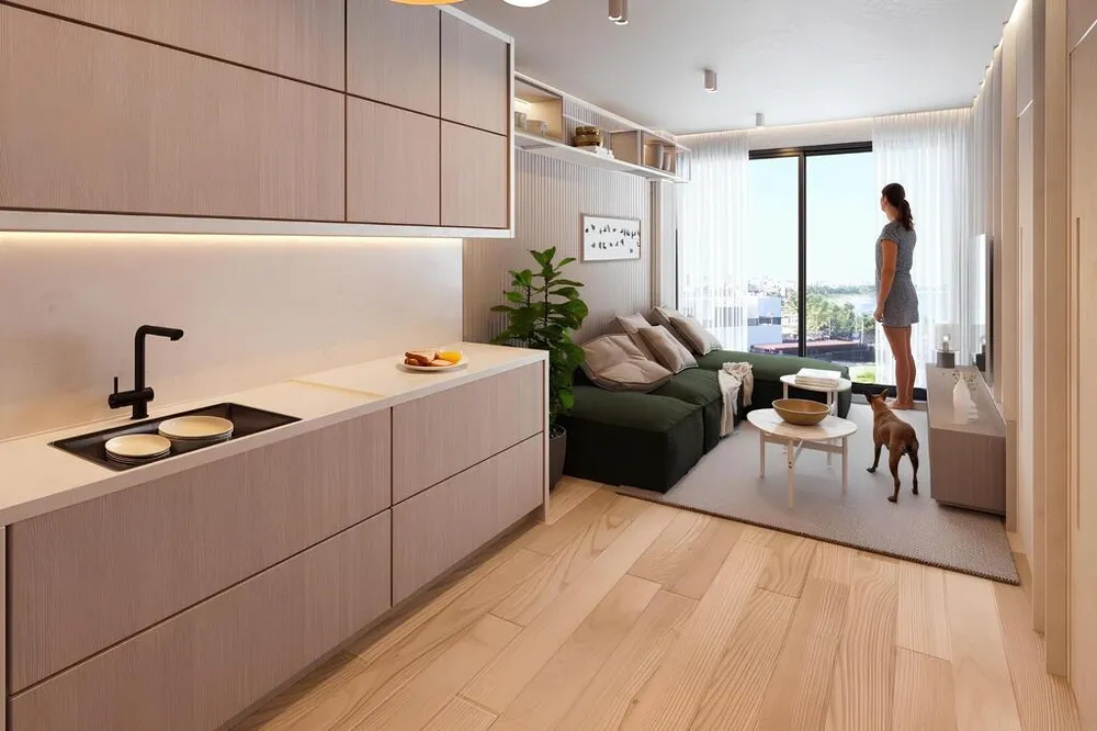 Apartamento, 1 quarto, 33 m² - Foto 3