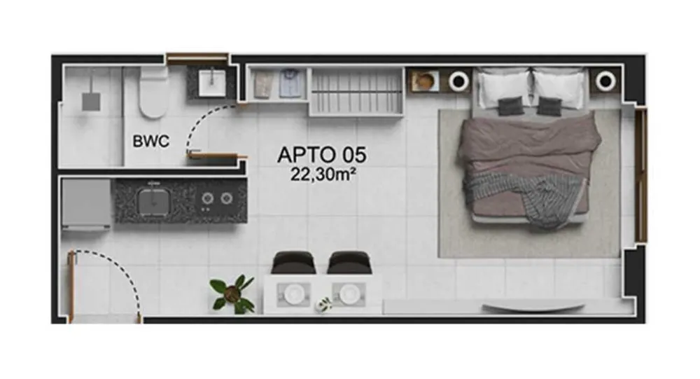 Apartamento, 2 quartos, 60 m² - Foto 14