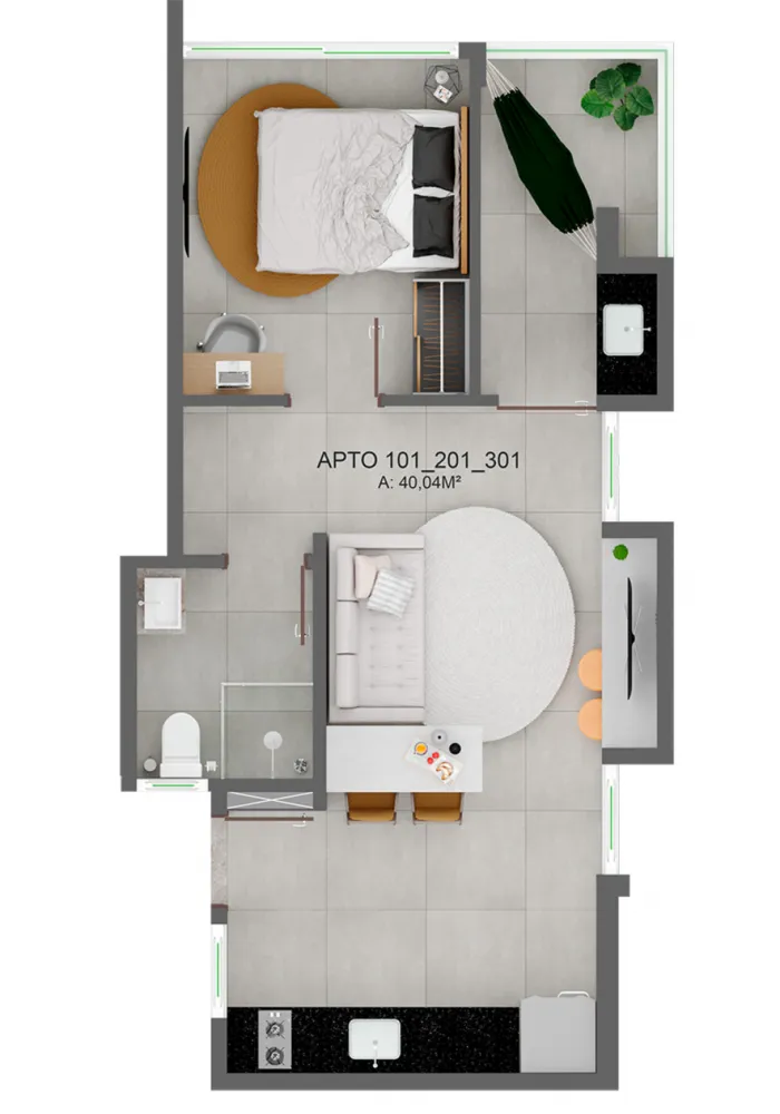 Cobertura, 2 quartos, 81 m² - Foto 19