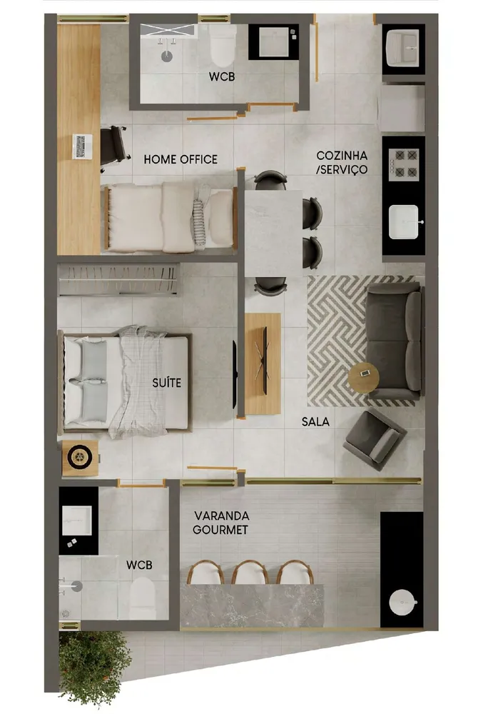 Apartamento, 3 quartos, 136 m² - Foto 2