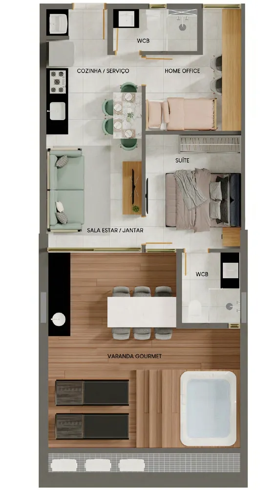Apartamento, 3 quartos, 136 m² - Foto 9