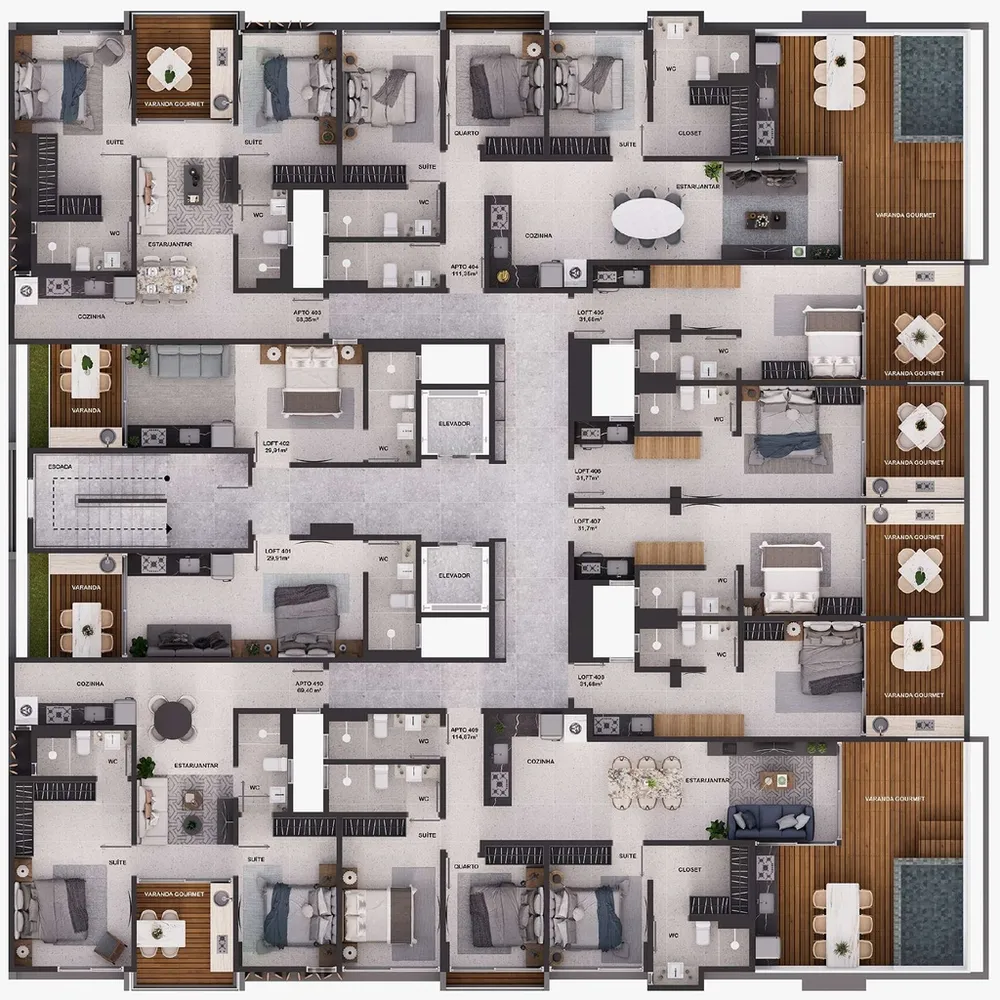 Apartamento, 3 quartos, 74 m² - Foto 13