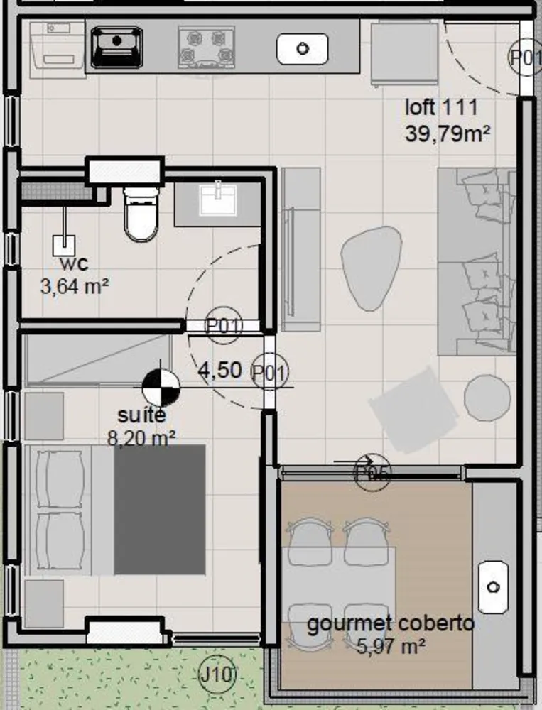 Apartamento, 2 quartos, 64 m² - Foto 11