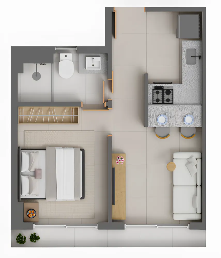 Apartamento, 2 quartos, 61 m² - Foto 12