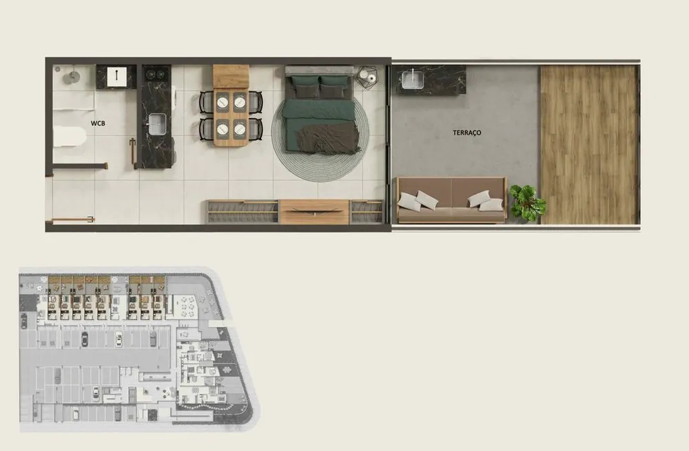 Apartamento, 2 quartos, 69 m² - Foto 9