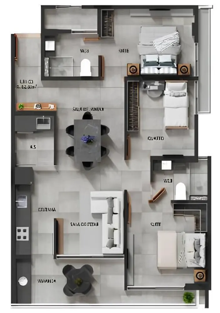Apartamento, 2 quartos, 60 m² - Foto 20