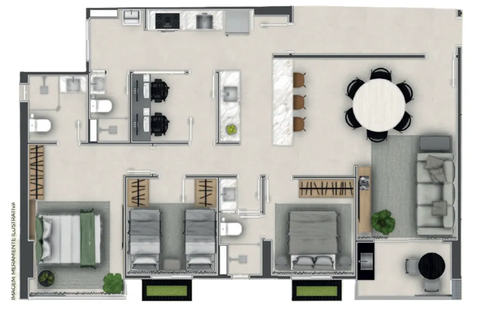 Apartamento, 2 quartos, 66 m² - Foto 16