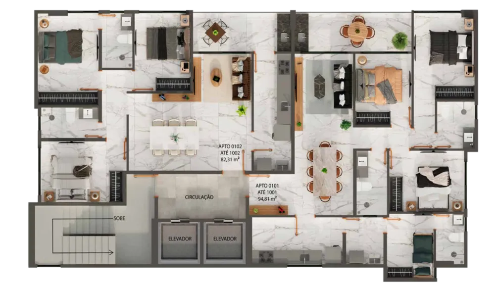 Apartamento, 3 quartos, 82 m² - Foto 9