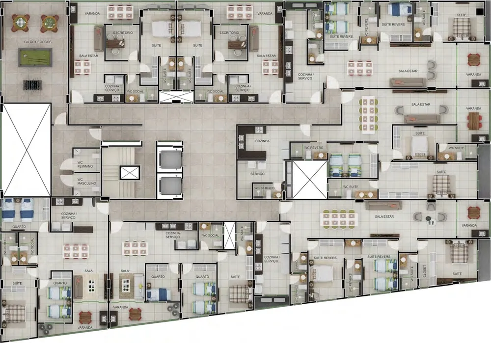 Apartamento, 3 quartos, 124 m² - Foto 12