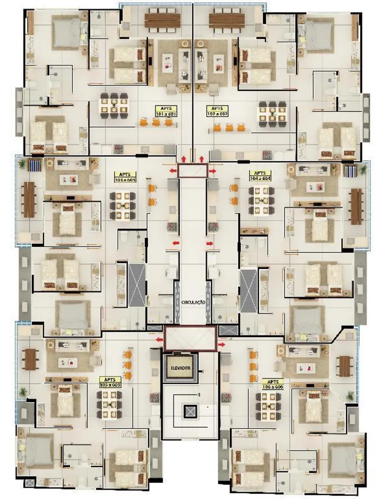 Apartamento, 3 quartos, 96 m² - Foto 12