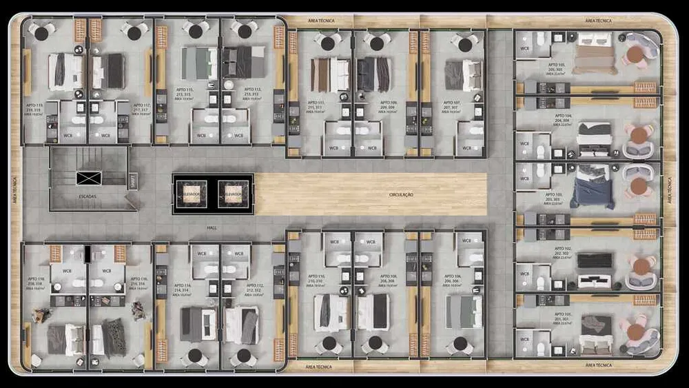 Apartamento, 1 quarto, 30 m² - Foto 13