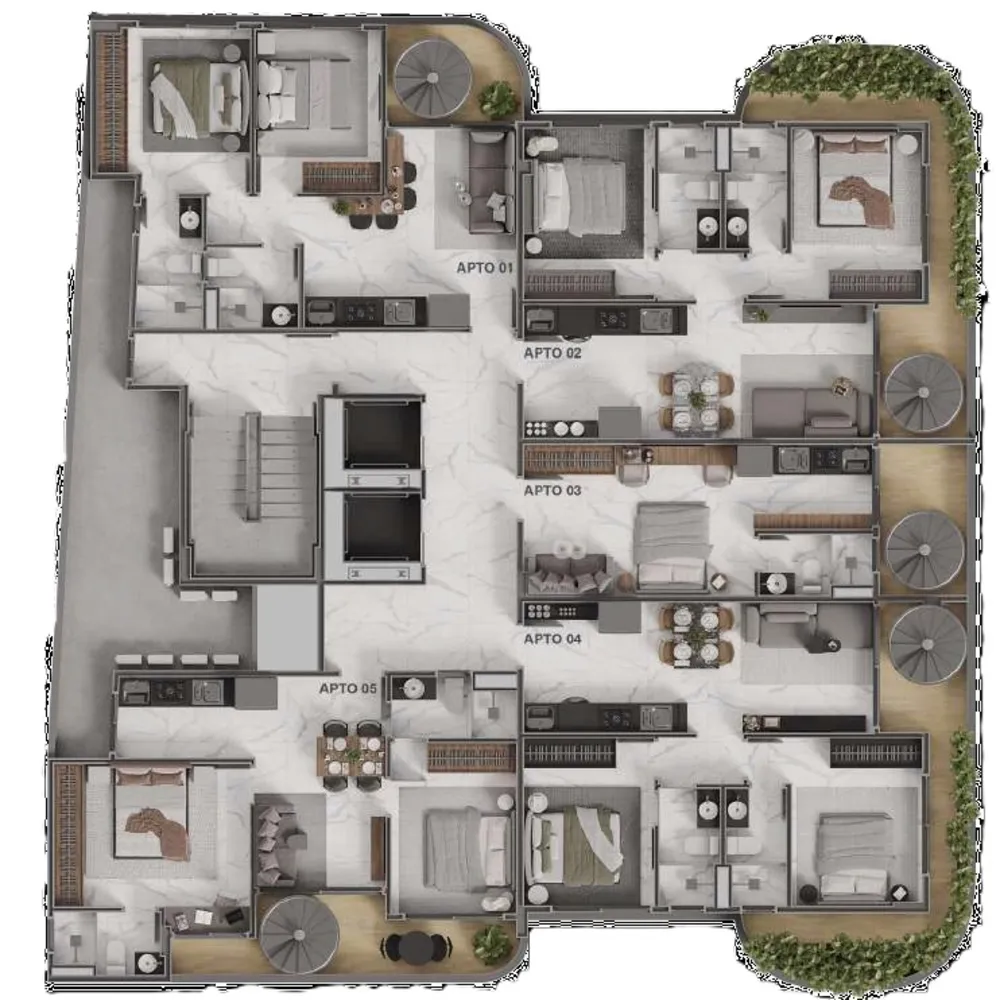 Cobertura, 2 quartos, 99 m² - Foto 10