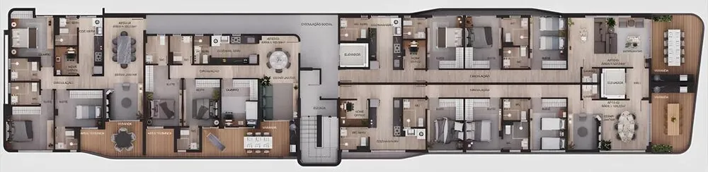 Apartamento, 3 quartos, 100 m² - Foto 11