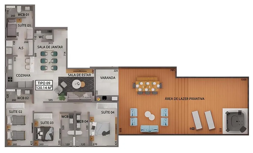 Apartamento, 3 quartos, 88 m² - Foto 4