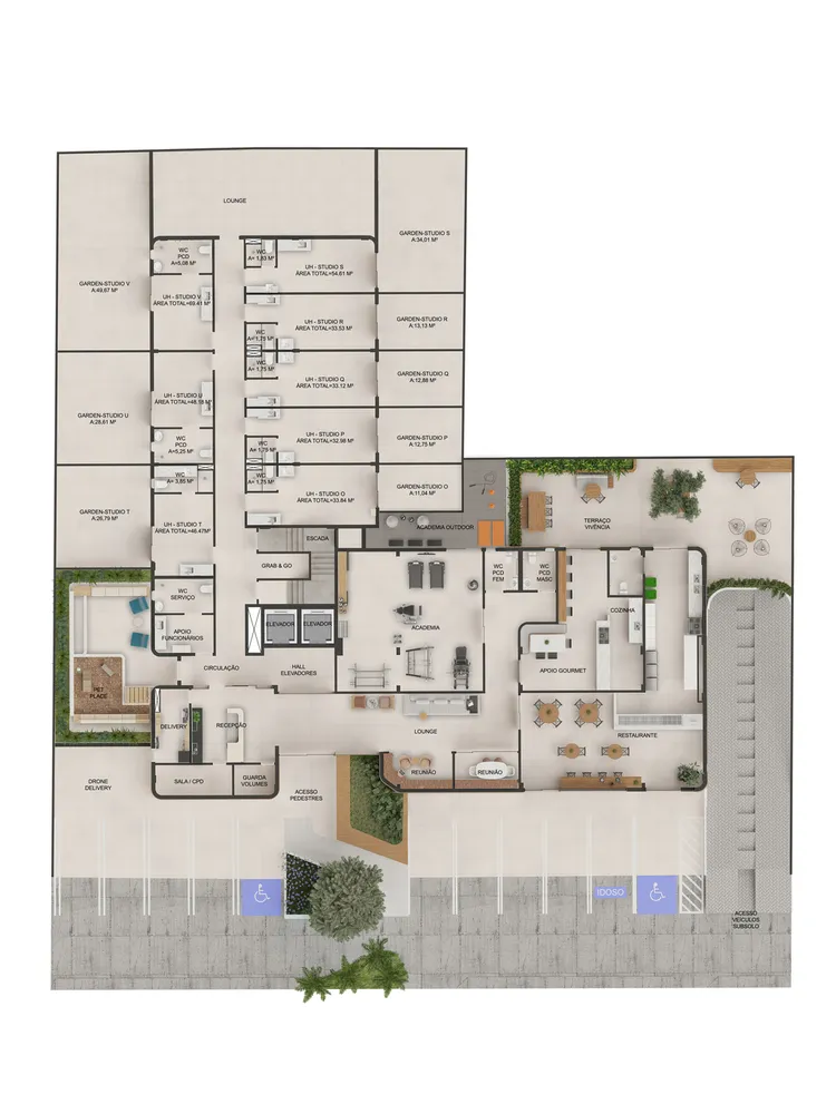 Apartamento, 1 quarto, 46 m² - Foto 16