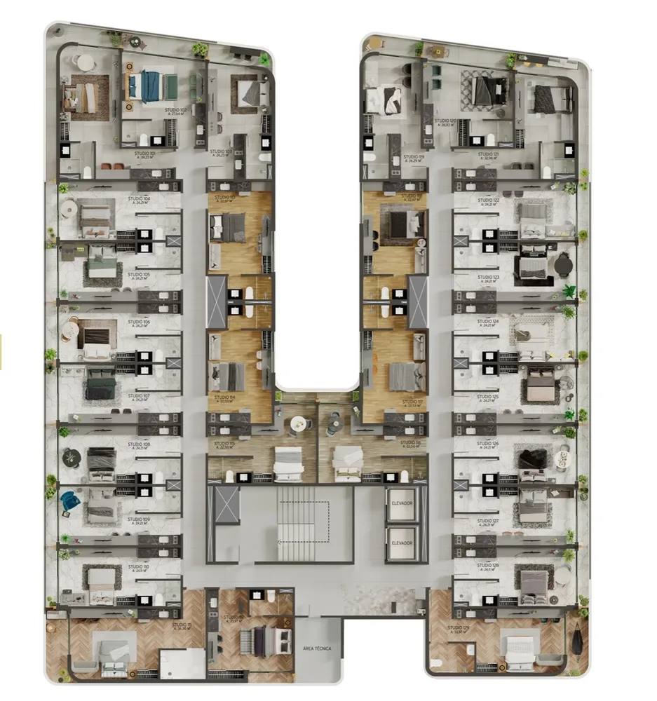 Apartamento, 1 quarto, 31 m² - Foto 13