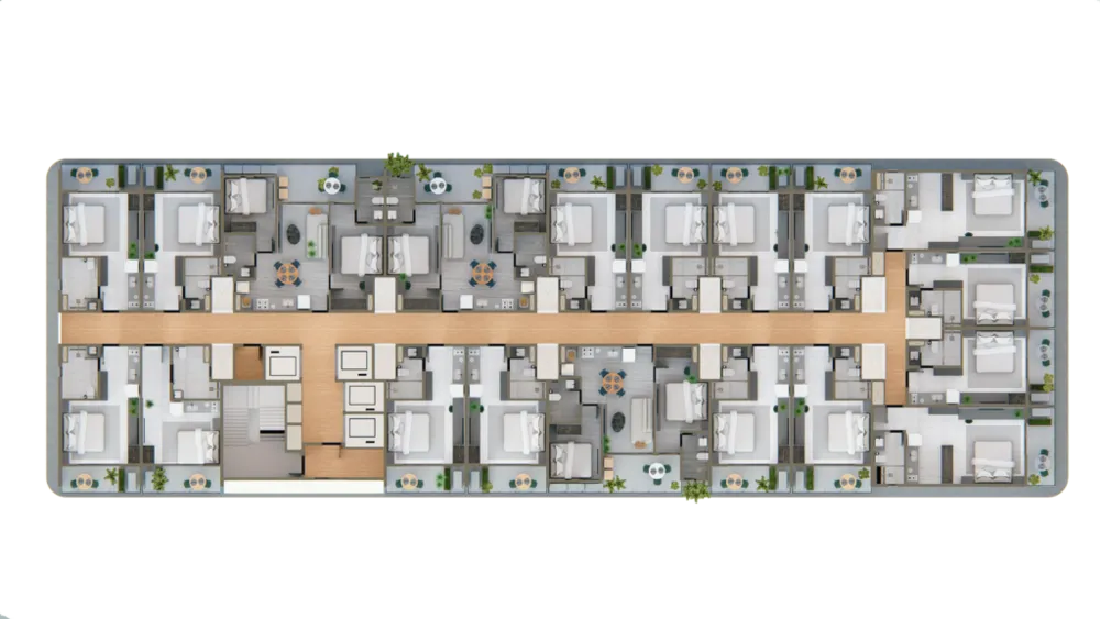 Apartamento, 1 quarto, 35 m² - Foto 3