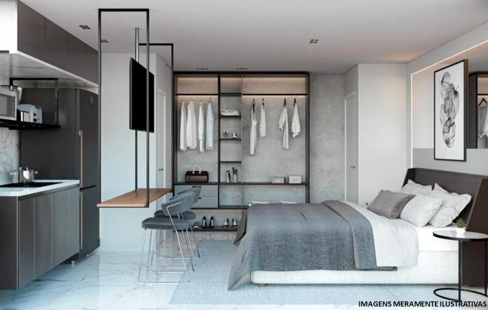 Apartamento, 1 quarto, 27 m² - Foto 3