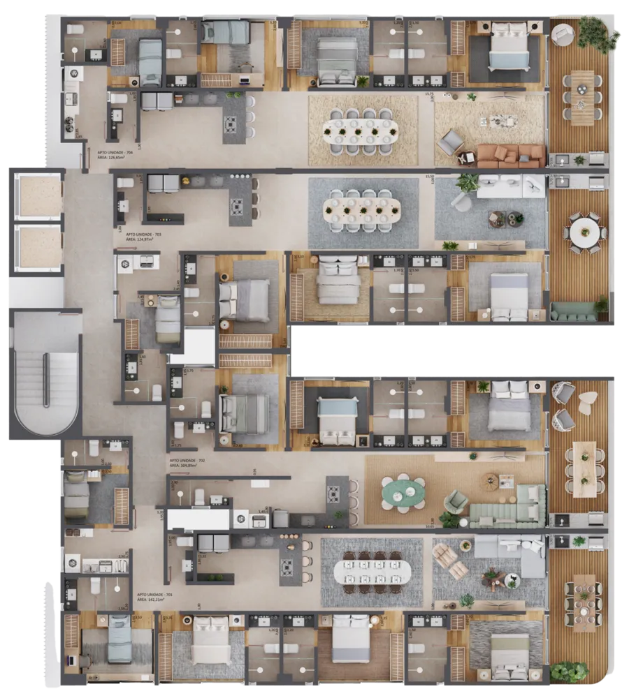 Apartamento, 4 quartos, 176 m² - Foto 15