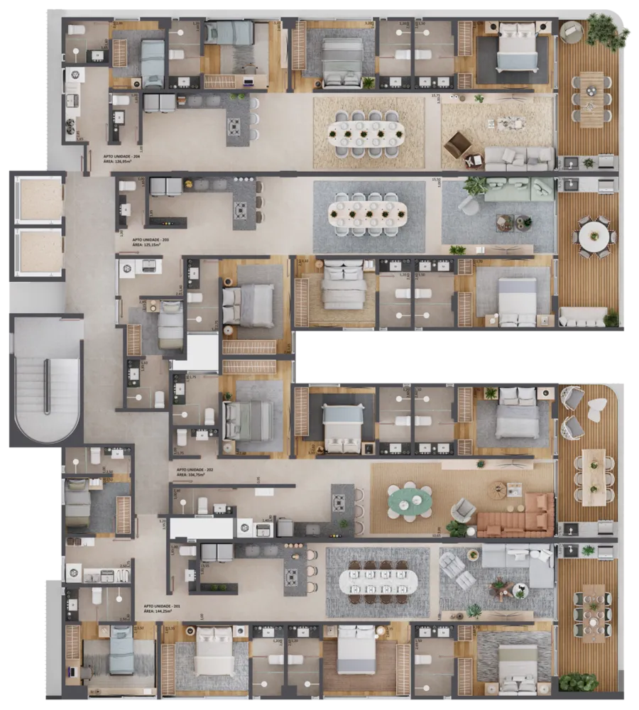Apartamento, 4 quartos, 176 m² - Foto 12