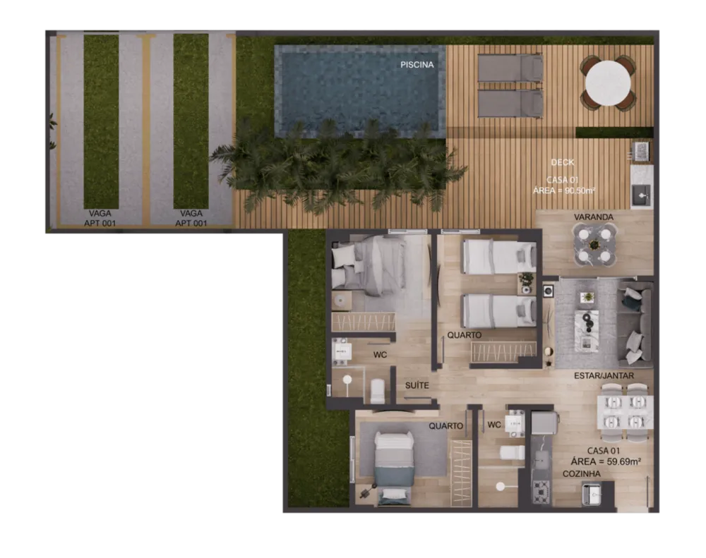 Apartamento, 2 quartos, 114 m² - Foto 16