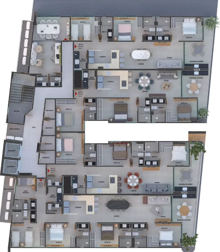 Apartamento, 4 quartos, 214 m² - Foto 5
