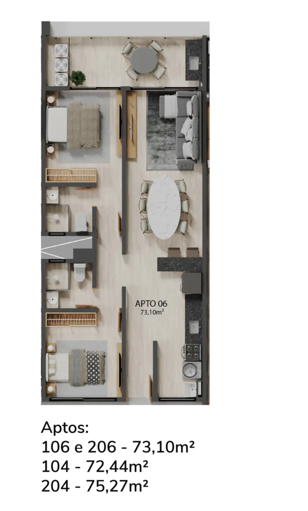 Apartamento, 4 quartos, 147 m² - Foto 11