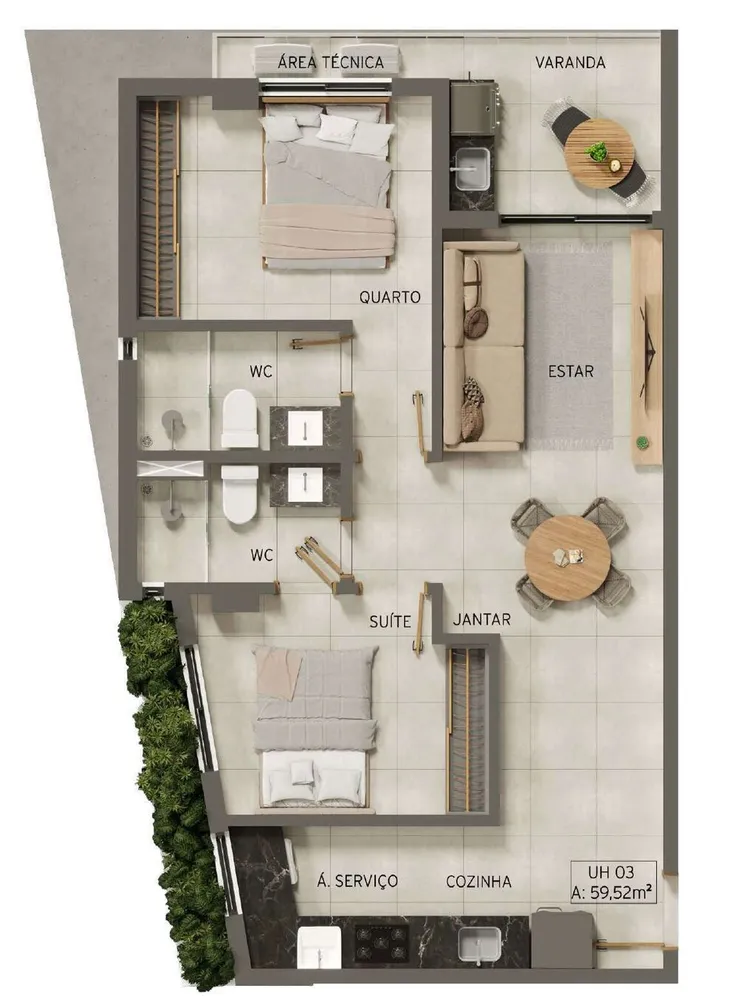 Apartamento, 3 quartos, 80 m² - Foto 15